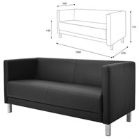 Диван мягкий трехместный 