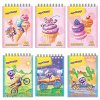 Блокнот МАЛЫЙ ФОРМАТ А7 75х105 мм, 40 л., гребень, картон, клетка, ЮНЛАНДИЯ, 