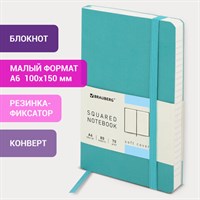 Блокнот МАЛЫЙ ФОРМАТ (100x150 мм) А6, BRAUBERG 