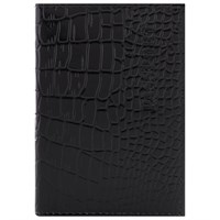 Обложка для паспорта натуральная кожа крокодил, 