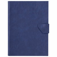 Папка-органайзер семейная для 4-х комплектов документов, формат А4, экокожа, синяя, BRAUBERG, 238206 238206