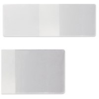 Обложка для студенческого билета, удостоверения, 104х74 мм, ПВХ, прозрачная, ДПС, 1098.К 235871