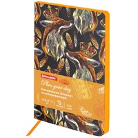 Ежедневник недатированный А5 (138х213 мм), BRAUBERG VISTA, под кожу, гибкий, 136 л., 