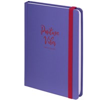 Ежедневник недатированный с резинкой А5 (145х203 мм), BRAUBERG, твердый, 128 л., 