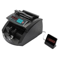 Счетчик банкнот MERTECH C-3000 BLACK, 1000 банкнот/мин, ИК, УФ детекция, фасовка, чёрный, 5515 291252