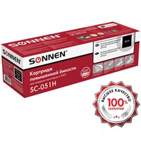Картридж лазерный SONNEN (SC-051H) для CANON MF269dw/267dw/264dw, ресурс 4000 стр., 364092 364092
