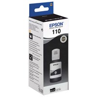 Чернила EPSON 110 (C13T03P14A) для СНПЧ EPSON M1100/1120/2140, черные, ОРИГИНАЛЬНЫЕ 363190