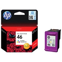 Картридж струйный HP (CZ638AE) DeskJet Ink Advantage 2020hc/2520hc №46, цветной, оригинальный, ресурс 750 стр. 361494