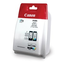 Картридж струйный CANON (PG-445/CL-446) PIXMA MG2440/MG2540, оригинальный КОМПЛЕКТ 2 цвета, 180 страниц, 8283B004 361574