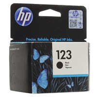 Картридж струйный HP (F6V17AE) Deskjet 2130, №123, чёрный, оригинальный, ресурс 120 стр. 362197