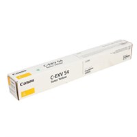 Тонер CANON (C-EXV54Y) C3025i, желтый, оригинальный, ресурс 8500 страниц, 1397C002 363759