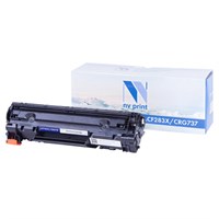 Картридж лазерный NV PRINT (NV-CF283X/737) для HP/CANON LJ M201/225/ MF211/212/216, ресурс 2200 стр., NV-CF283X/Canon 362894
