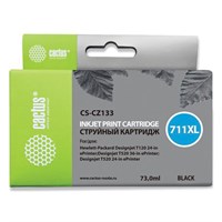 Картридж струйный CACTUS (CS-CZ133) для плоттеров HP DesignJet T120/T520, черный 362812