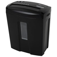 Уничтожитель (шредер) BRAUBERG 615M, 5 уровень секретности, фрагменты 3х12 мм, 6 листов, корзина 15 литров, 532152 532152