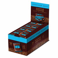 Шоколад порционный МОНЕТНЫЙ ДВОР, молочный шоколад 42%, 96 плиток по 5 г, в шоубоксах, 508 621537