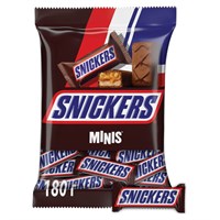 Батончики шоколадные мини SNICKERS 