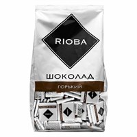 Шоколад порционный RIOBA Горький 72%, 800 г, пакет, 366306 622249