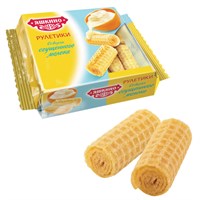 Вафельные рулетики ЯШКИНО со вкусом сгущенного молока, 160 г, КВ341 620952