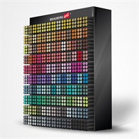 Дисплей настольный для размещения маркеров для скетчинга BRAUBERG ART, 130 ячеек, 780 маркеров (в комплект не входят), 504909 504909