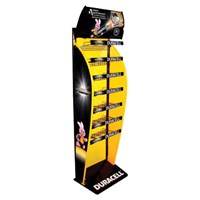 Стойка для размещения товара напольная DURACELL, 5x7 крючков, 81558253 503647