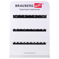 Стойка под масляные краски настольная BRAUBERG ART, акрил, 83х60х29см, 505928 505928