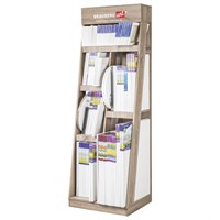 Стойка под холсты напольная BRAUBERG ART, дерево, 180х60х50 см, 505917 505917