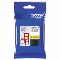 Картридж струйный BROTHER (LC3619XLY) для MFC-J3530DW/J3930DW, желтый, оригинальный, ресурс 1500 страниц 363572
