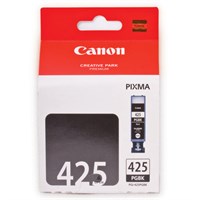 Картридж струйный CANON (PGI-425BK) Pixma MG5140/MG5240/MG6140/MG8140, черный, оригинальный, 344 стр, 4532B001 360862