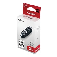 Картридж струйный CANON (PGI-450PGBK XL) PIXMA MX724/924/iX6840, черный пигментный, оригинальный, ресурс 620 стр., 6434B001 362269