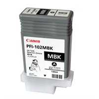 Картридж струйный CANON (PFI-102МBK) iPF500/510/F600/605/610/650/655/700, матовый, черный, оригинальный, 130 мл, 0894B001 361554