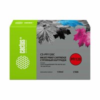 Картридж струйный CACTUS (CS-PFI120C) для Canon imagePROGRAF TM-200/TM-205/TM-300, голубой, 130 мл 363870