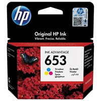 Картридж струйный HP (3YM74AE) DeskJet Plus Ink Advantage 6075/6475, №653, цветной, 200 страниц, оригинальный 363905