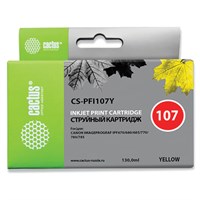 Картридж струйный CACTUS (CS-PFI107Y) для CANON PF680/685/780/785, желтый 362791