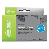 Картридж струйный CACTUS (CS-CN053) для HP OfficeJet 6100/6600/6700, черный 362808