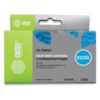 Картридж струйный CACTUS (CS-CN054) для HP OfficeJet 6100/6600/6700, голубой 362809