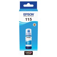 Чернила EPSON 115 (C13T07D24A) для СНПЧ L8160/L8180, голубые, объем 70 мл, ОРИГИНАЛЬНЫЕ 364020
