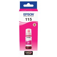Чернила EPSON 115 (C13T07D34A) для СНПЧ L8160/L8180, пурпурные, объем 70 мл, ОРИГИНАЛЬНЫЕ 364021