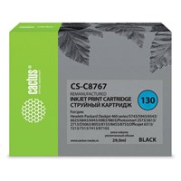 Картридж струйный CACTUS (CS-C8767) для HP Deskjet 6843/Officejet 7413, черный 361860