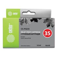 Картридж струйный CACTUS (CS-PGI35) для CANON PIXMA ip100, черный 362761