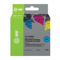 Картридж струйный CACTUS (CS-C4836) для HP DesignJet 70/100/110/120, голубой 361897