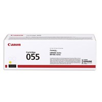 Картридж лазерный CANON (055Y) для LBP663/664/MF742/744/746, желтый, оригинальный, ресурс 2100 страниц, 3013C002 363332