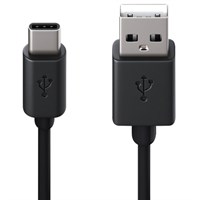Кабель USB 2.0 AM-TypeC, 1 м, RED LINE, для подключения портативных устройств и периферии, черный, УТ000010553 512610