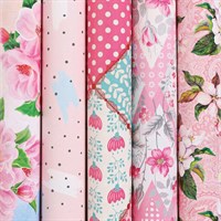 Бумага упаковочная подарочная мелованная 