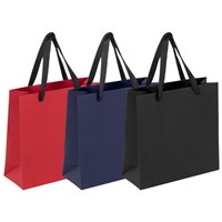 Пакет подарочный (1 штука) 20х20х8 см, ЗОЛОТАЯ СКАЗКА 