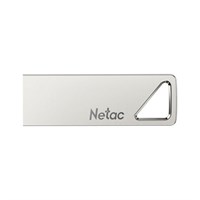 Флеш-диск 64 GB NETAC U326, USB 2.0, металлический корпус, серебристый, NT03U326N-064G-20PN 513712