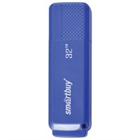 Флеш-диск 32 GB, SMARTBUY Dock, USB 2.0, синий, SB32GBDK-B 512792