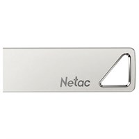 Флеш-диск 32GB NETAC U326, USB 2.0, металлический корпус, серебристый, NT03U326N-032G-20PN 513711