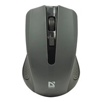 Мышь беспроводная DEFENDER Accura MM-935, 3 кнопки + 1 колесо-кнопка, оптическая, серая, 52936 512346
