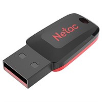 Флеш-диск 16GB NETAC U197, USB 2.0, черный, NT03U197N-016G-20BK 513707