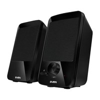 Колонки компьютерные SVEN 312, 2.0, 2х2 Вт, пластик, черные, SV-012540 512699